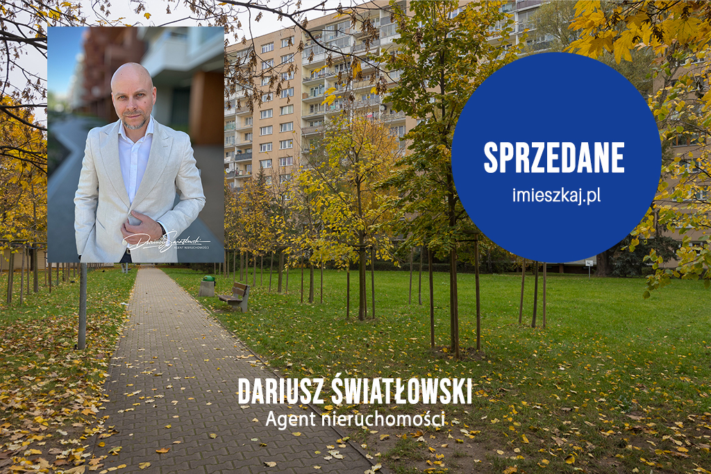 Kartaginy Mokotów mieszkanie sprzedane przez Dariusz Światłowski Agent nieruchomości w Warszawie