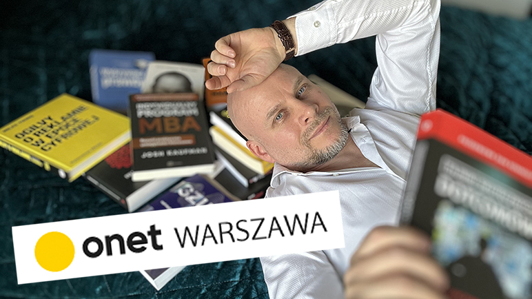 Właściciel Agencji nieruchomości Dariusz Światłowski w Onet Warszawa