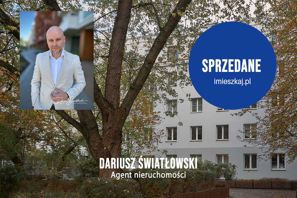 Warszawa Sady Żoliborskie Popiełuszki mieszkanie sprzedane Dariusz Światłowski Agencja nieruchomości